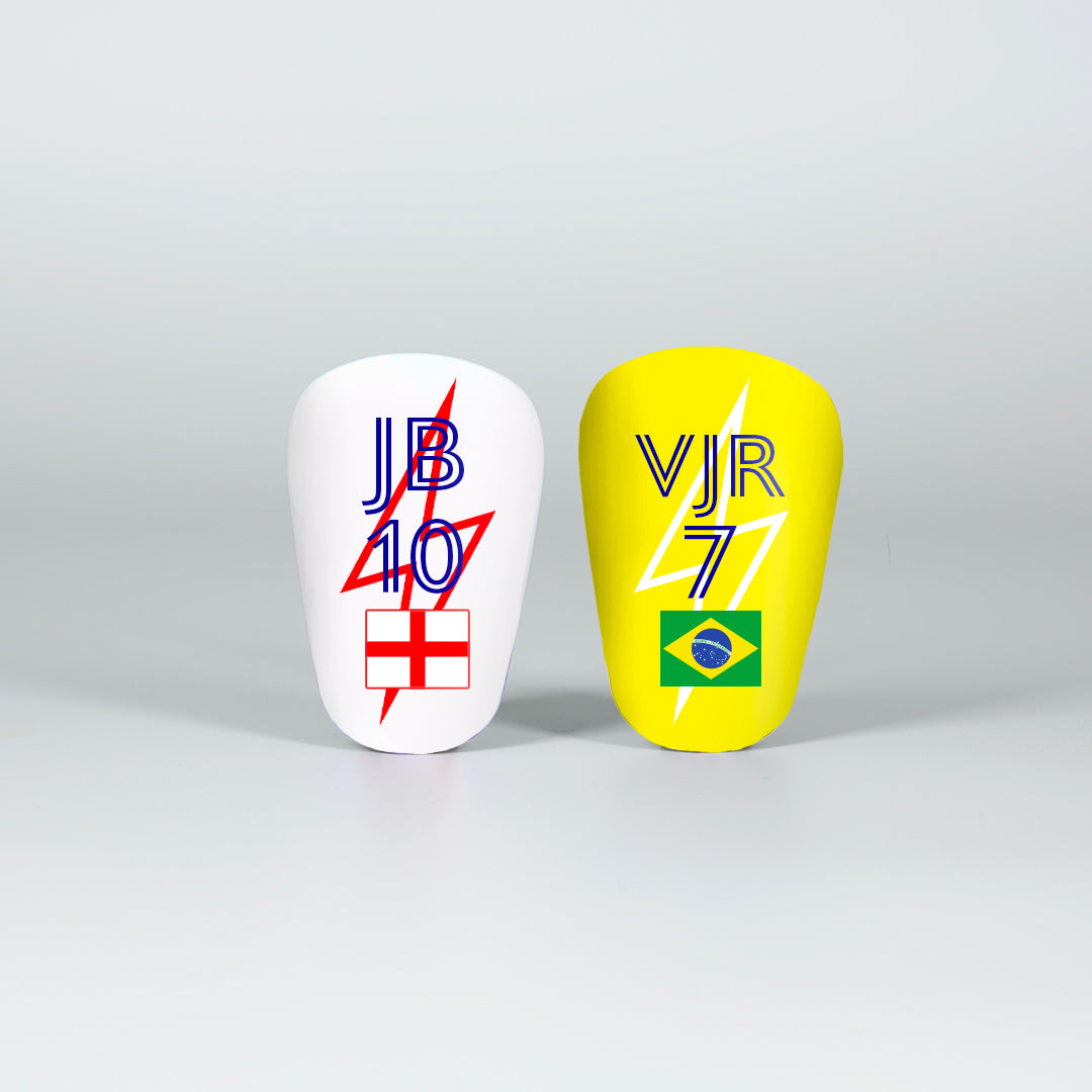 Fearless Mini Custom Shin Guards – Nations Edition