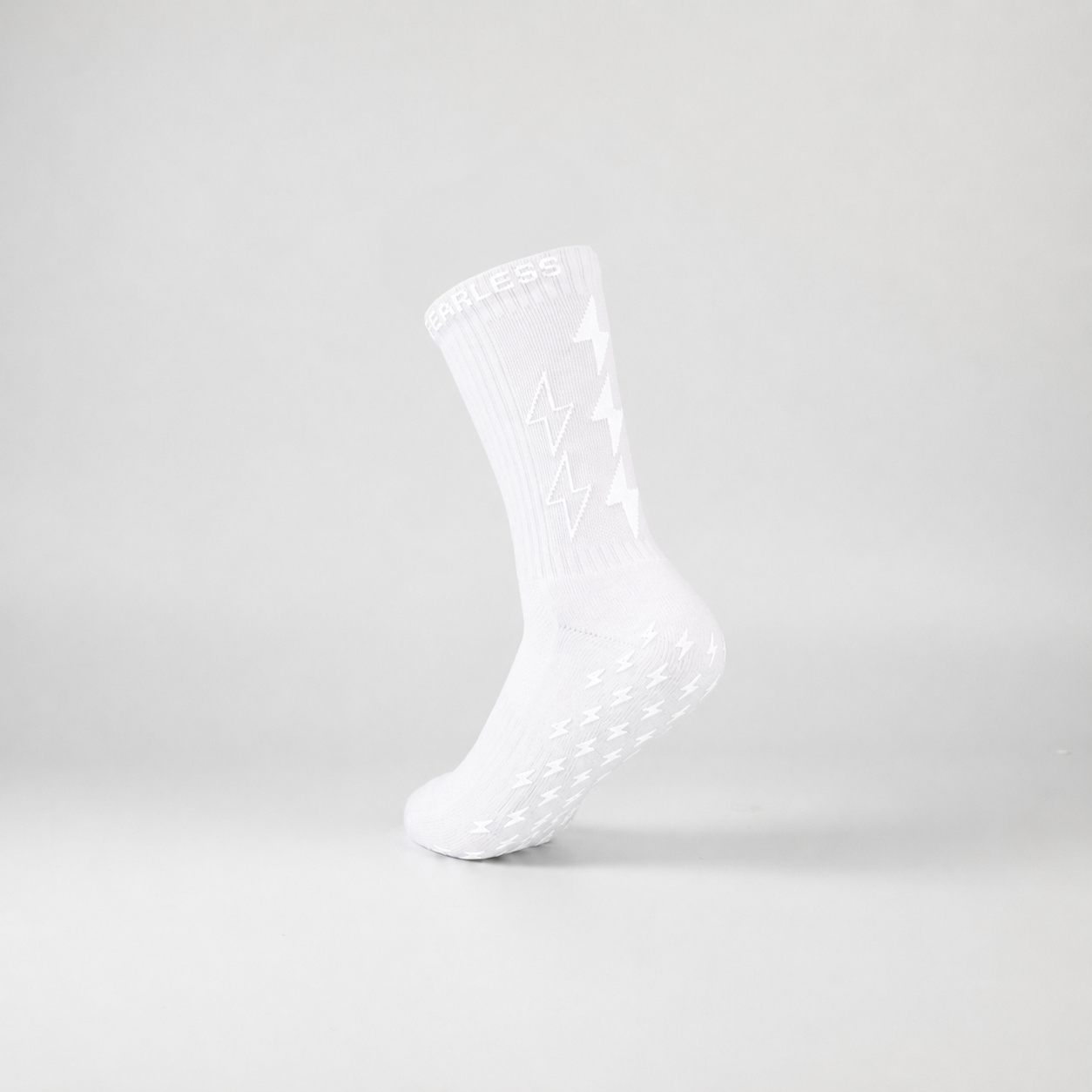 Fearless grip socks - SPEED - Full white