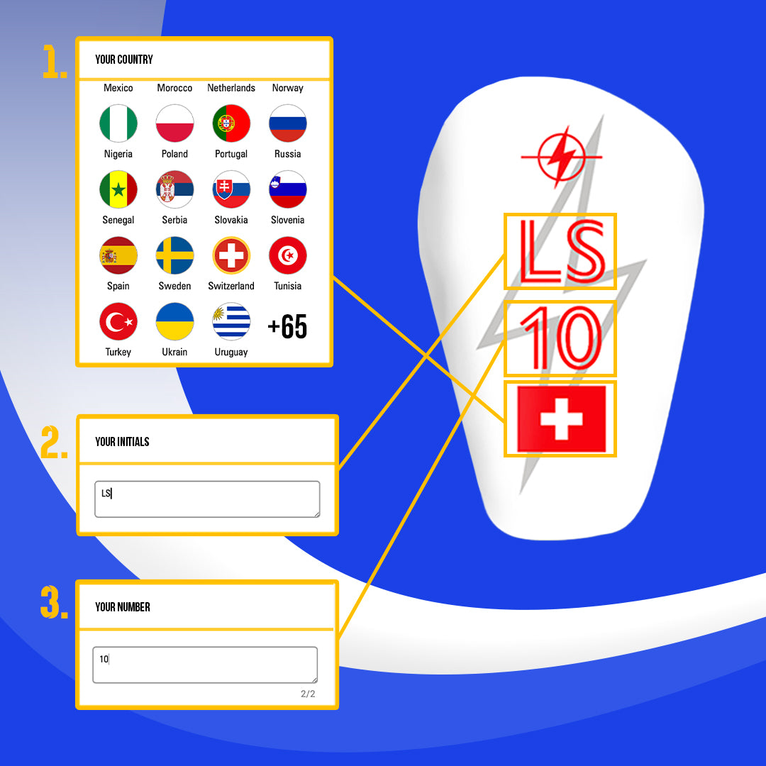 Nations Shin Guards