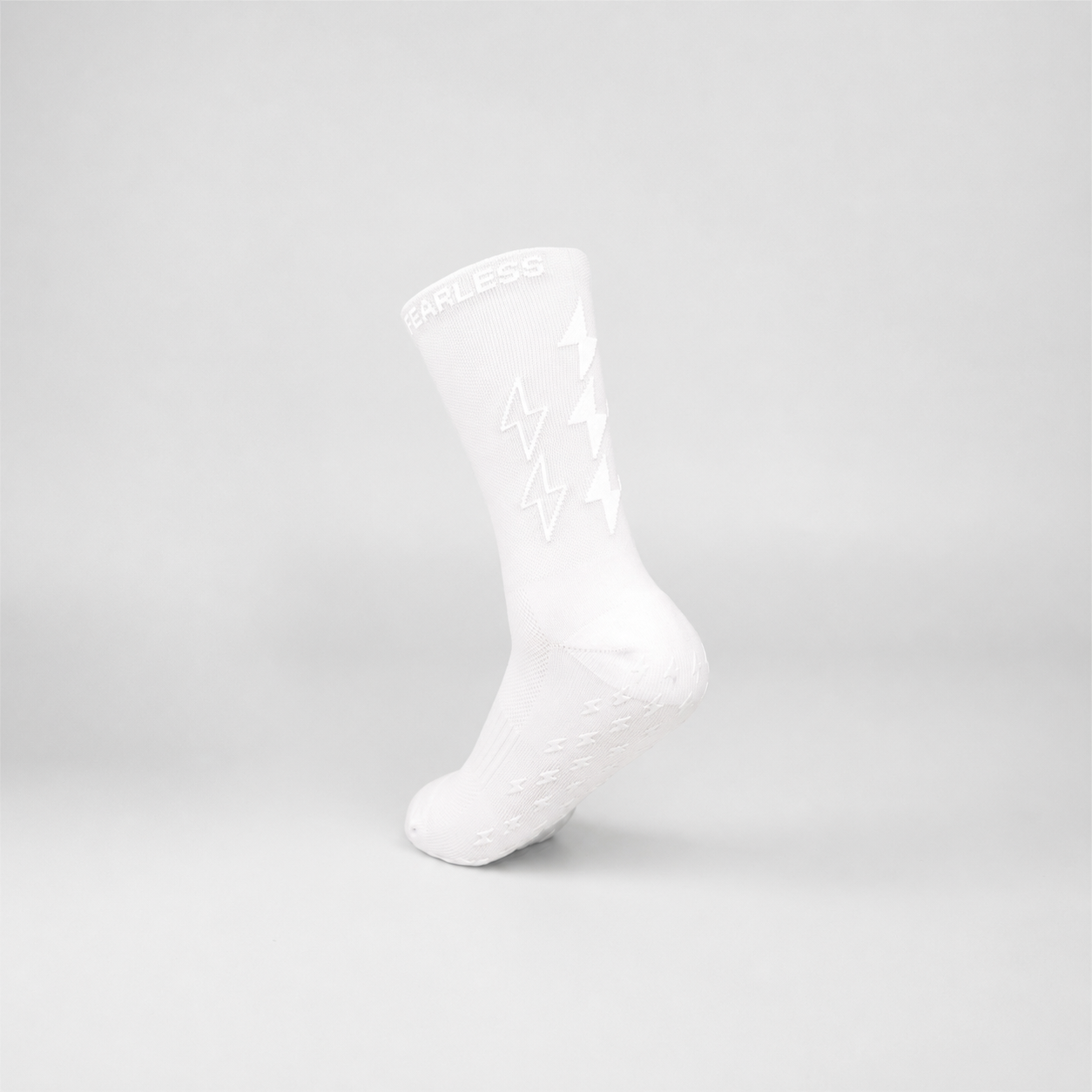 Fearless Grip socks - SPEED Thin - Full White